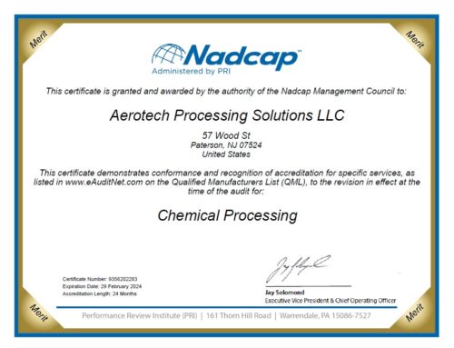 Aerotech Achieves Nadcap Certification with Merit